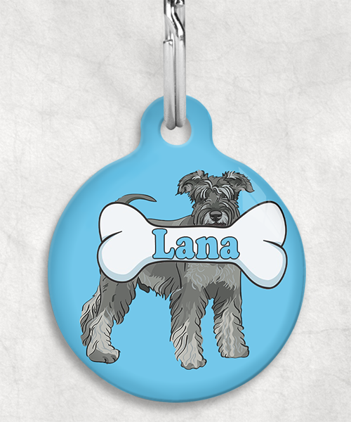 schnauzer-met-staart-naam-been-huisdierpenning-lichtblauw