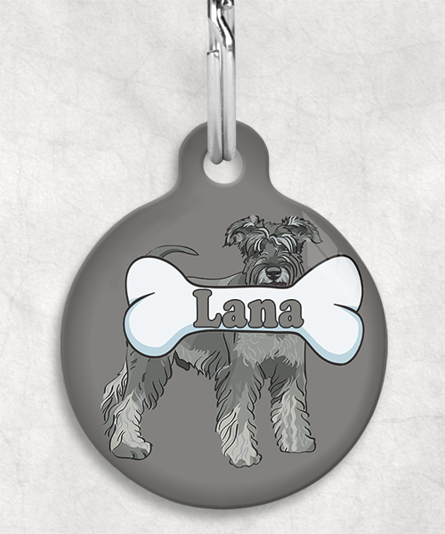 schnauzer-met-staart-naam-been-huisdierpenning-lichtgrijs