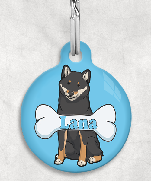 shina-ibu-tricolor-naam-been-huisdierpenning-lichtblauw