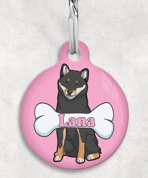 shina-ibu-tricolor-naam-been-huisdierpenning-lichtroze