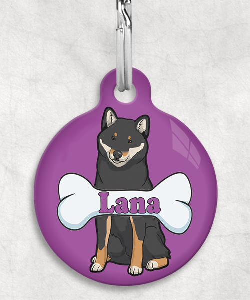 shina-ibu-tricolor-naam-been-huisdierpenning-lilla