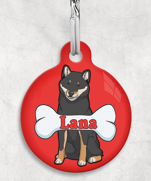 shina-ibu-tricolor-naam-been-huisdierpenning-rood