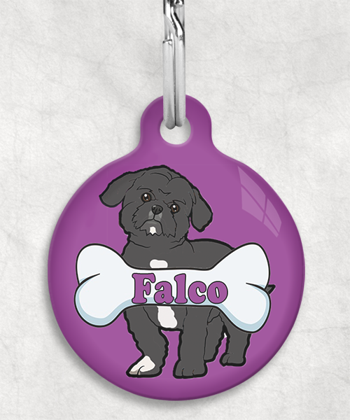 shihtzu-naam-been-huisdierpenning-lilla