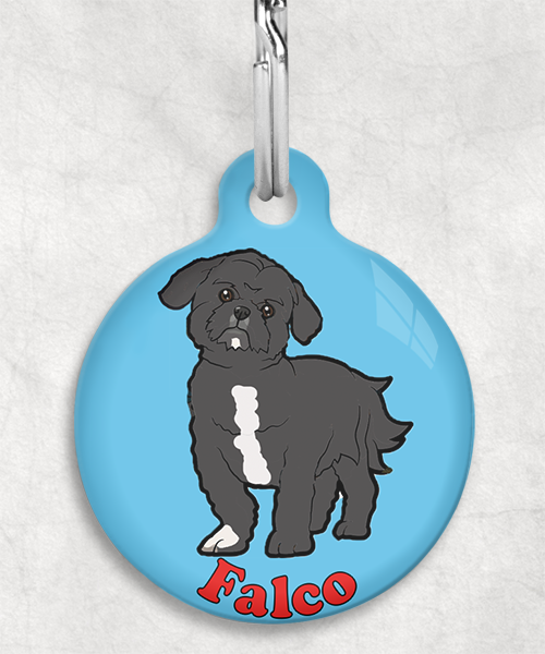 shihtzu-naam-los-huisdierpenning-lichtblauw