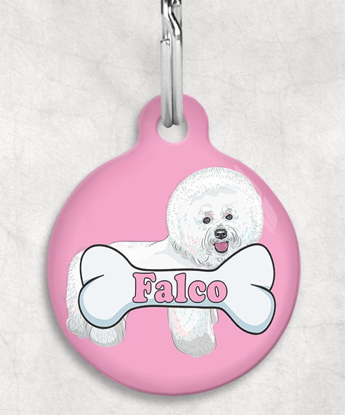 bicho-frison-freepik-naam-been-huisdierpenning-lichtroze