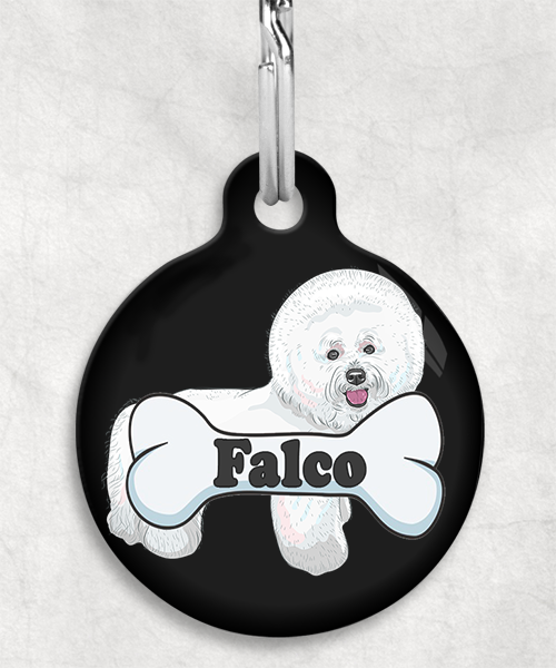 bicho-frison-freepik-naam-been-huisdierpenning-zwart