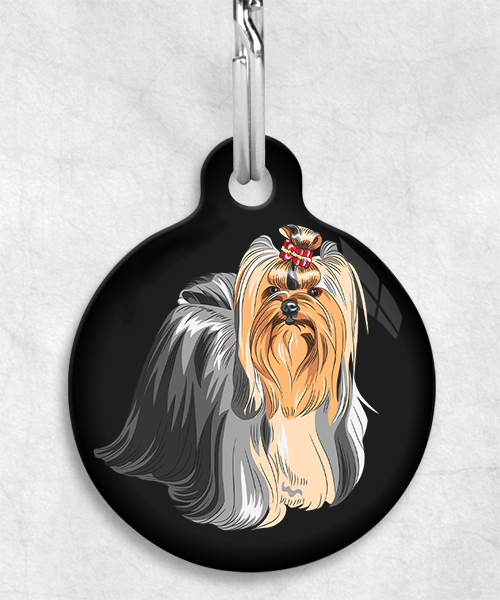 yor-shire-terier-staand-freepik-zonder-naam-huisdierpenning-zwart