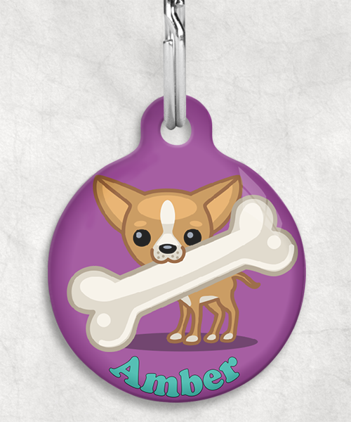 100091-chihuahua-met-schuin-bot-naam-los-huisdierpenning-lilla