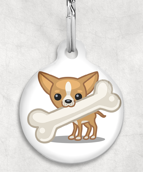 100091-chihuahua-met-schuin-bot-zonder-naam-huisdierpenning-wit