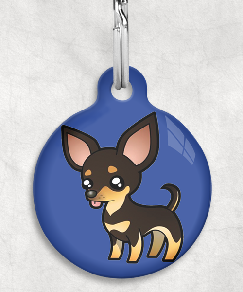 100093-chihuahua-donkerbruin-zonder-naam-huisdierpenning-blauw