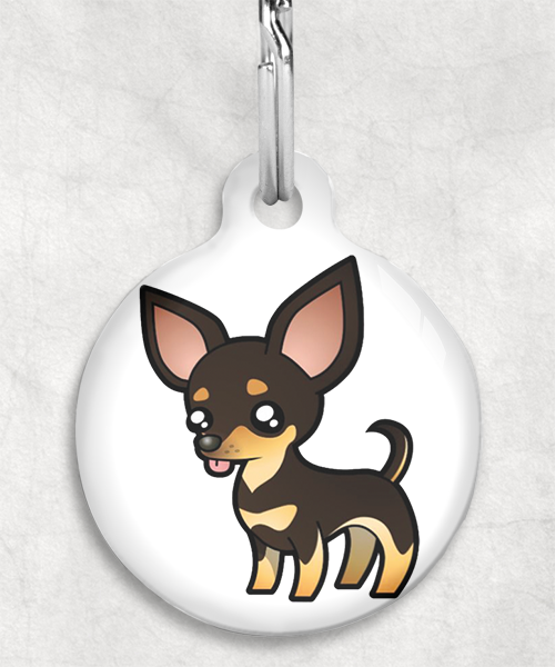 100093-chihuahua-donkerbruin-zonder-naam-huisdierpenning-wit