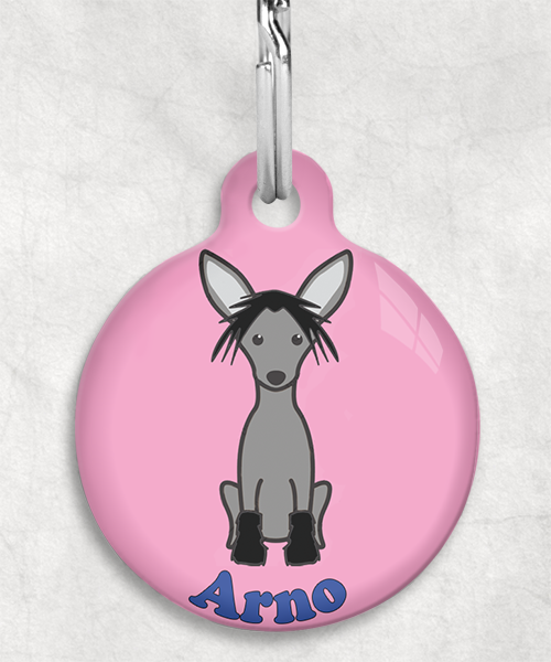 100109-chinese-crested-black-naam-los-huisdierpenning-lichtroze