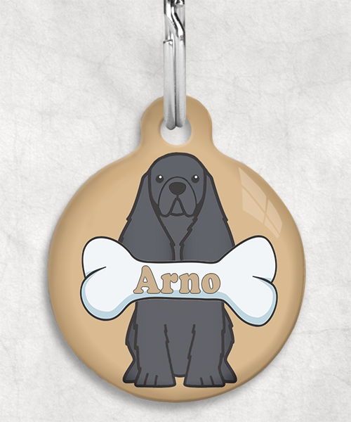 100114-american-cocker-zwart-naam-been-huisdierpenning-beige