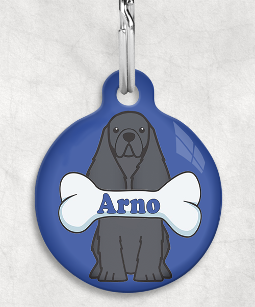 100114-american-cocker-zwart-naam-been-huisdierpenning-blauw