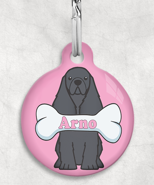 100114-american-cocker-zwart-naam-been-huisdierpenning-lichtroze