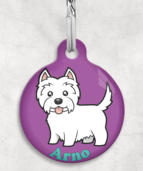 100119-westie-naam-los-huisdierpenning-lilla