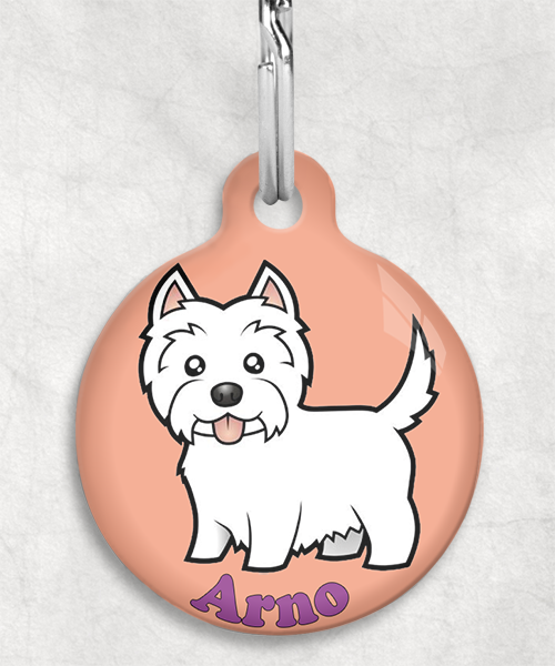 100119-westie-naam-los-huisdierpenning-peach