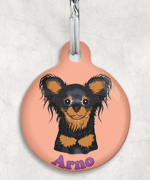 100121-rusissche-toy-terrier-zwart-naam-los-huisdierpenning-peach