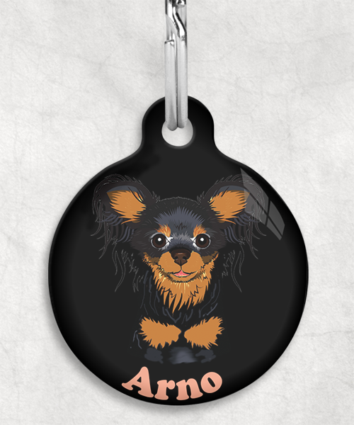 100121-rusissche-toy-terrier-zwart-naam-los-huisdierpenning-zwart