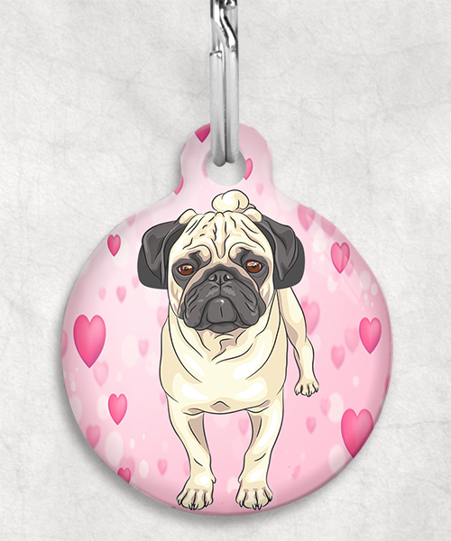 100517-mopshond-free-pik-zonder-naam-huisdierpenning-hartjes