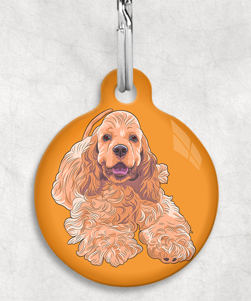 100518-cockerspaniel-zonder-naam-huisdierpenning-oranje