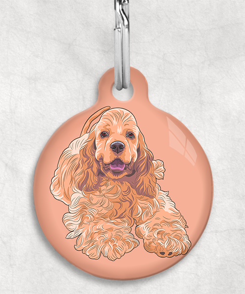 100518-cockerspaniel-zonder-naam-huisdierpenning-peach