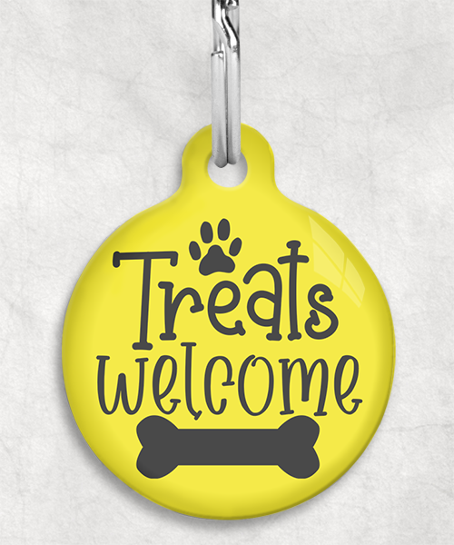 100676-treats-welcome-kleur-achtergrond-huisdierpenning-geel