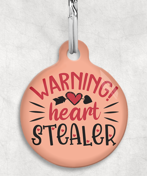 100678-wearning-heart-stealer-kleur-achtergrond-huisdierpenning-peach