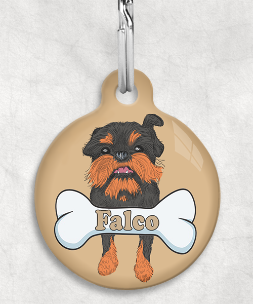 brussels-grifon-naam-been-huisdierpenning-beige