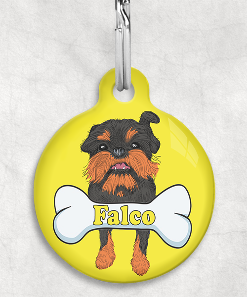 brussels-grifon-naam-been-huisdierpenning-geel