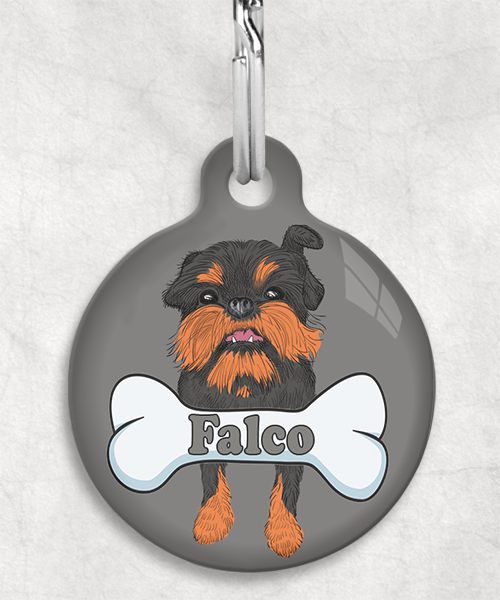 brussels-grifon-naam-been-huisdierpenning-lichtgrijs