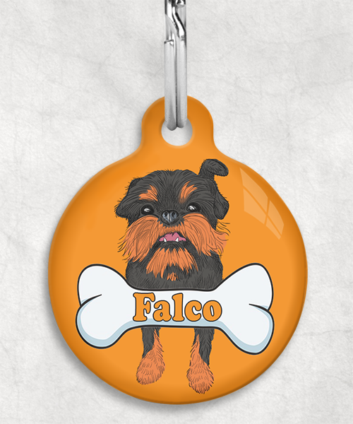 brussels-grifon-naam-been-huisdierpenning-oranje