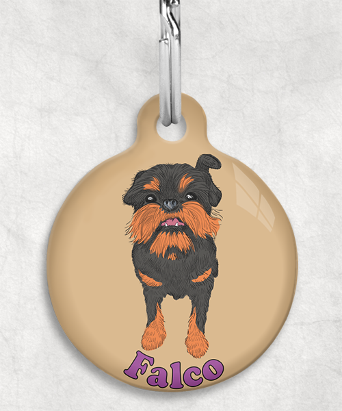 brussels-grifon-naam-los-huisdierpenning-beige