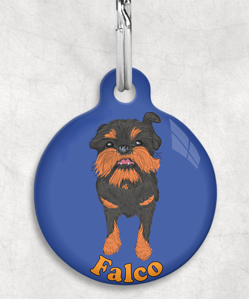 brussels-grifon-naam-los-huisdierpenning-blauw