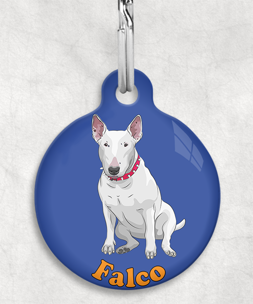 bull-terrier-naam-los-huisdierpenning-blauw
