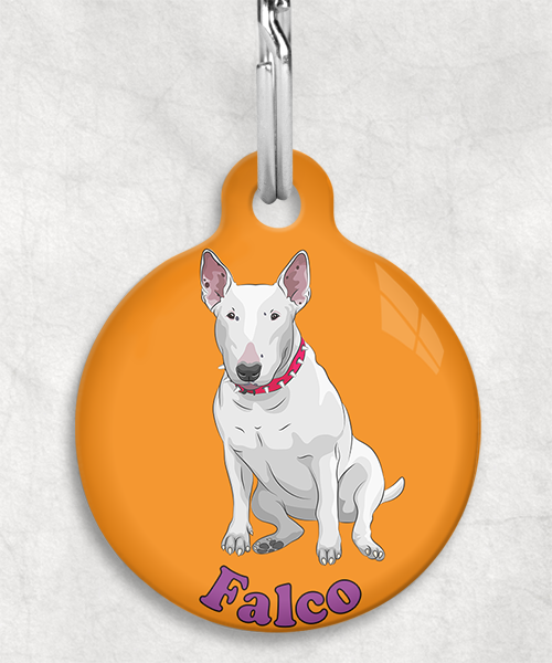 bull-terrier-naam-los-huisdierpenning-oranje