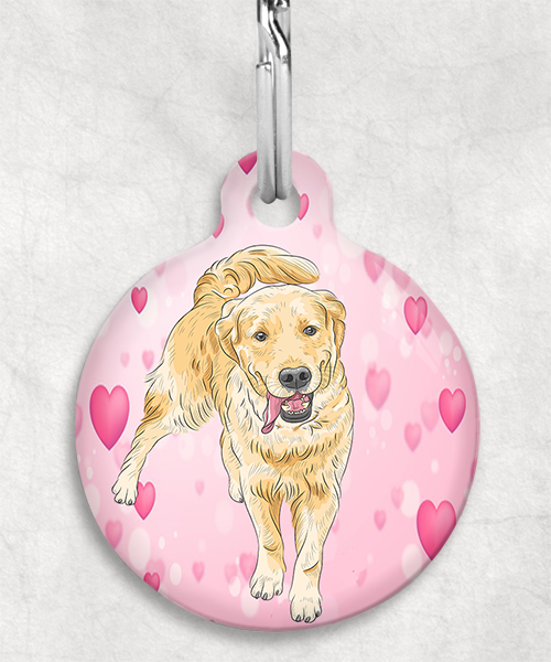 golden-retriever-zonder-naam-huisdierpenning-hartjes