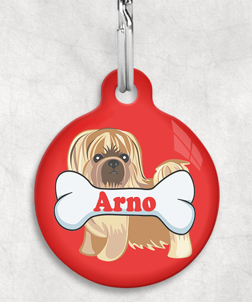 pekinees-naam-been-huisdierpenning-rood