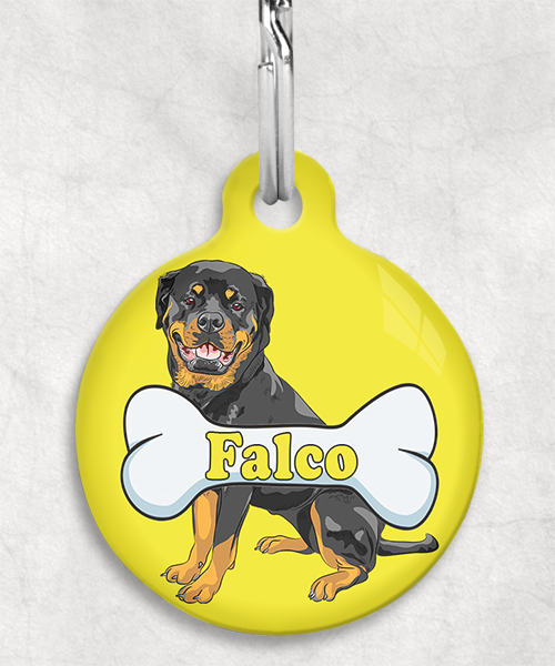 rotweiler-freepik-naam-been-huisdierpenning-geel