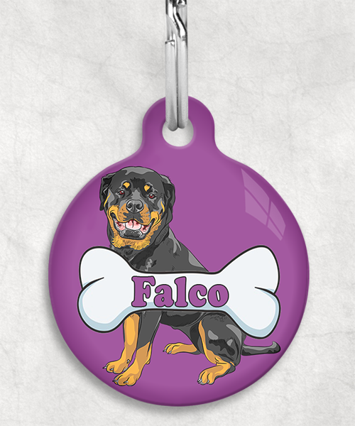 rotweiler-freepik-naam-been-huisdierpenning-lilla