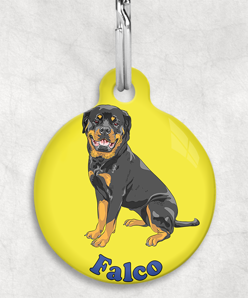 rotweiler-freepik-naam-los-huisdierpenning-geel