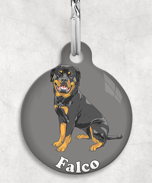 rotweiler-freepik-naam-los-huisdierpenning-lichtgrijs