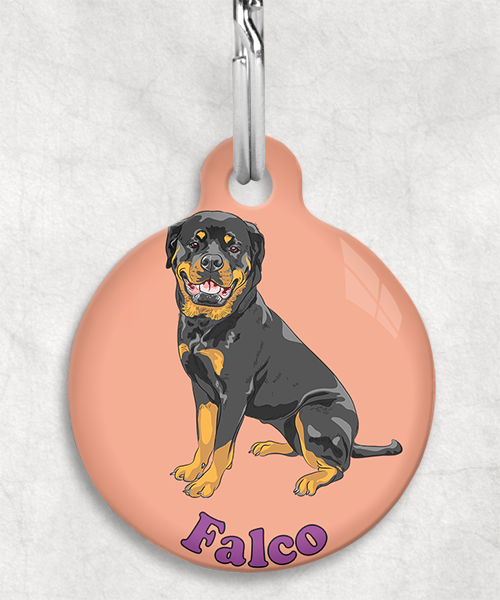 rotweiler-freepik-naam-los-huisdierpenning-peach