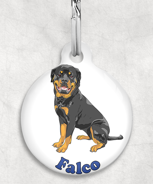 rotweiler-freepik-naam-los-huisdierpenning-wit