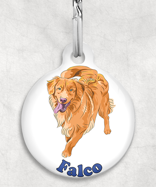 scota-duck-toller-naam-los-huisdierpenning-wit